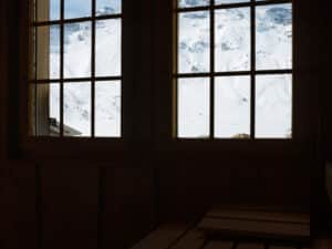 Sauna Aussicht